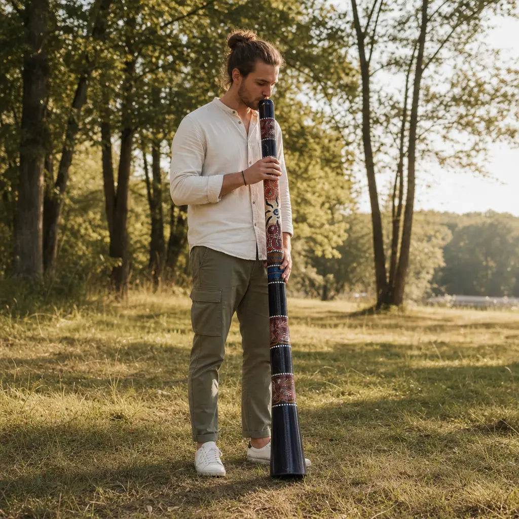 Didgeridoo Slide aus Fiberglas verstellbar von C bis G