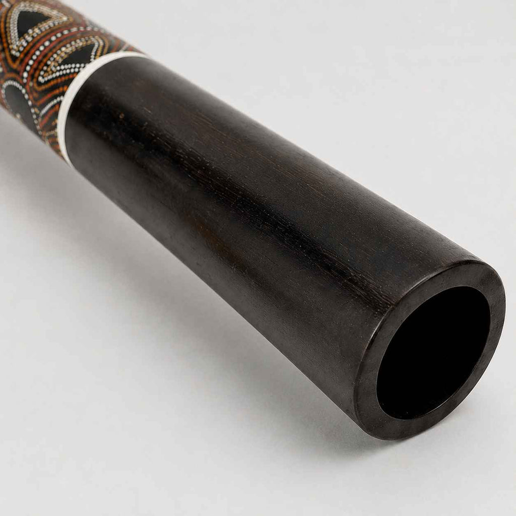 Didgeridoo Mahagoni Dot-Art mit Schraubsystem - Stimmung E