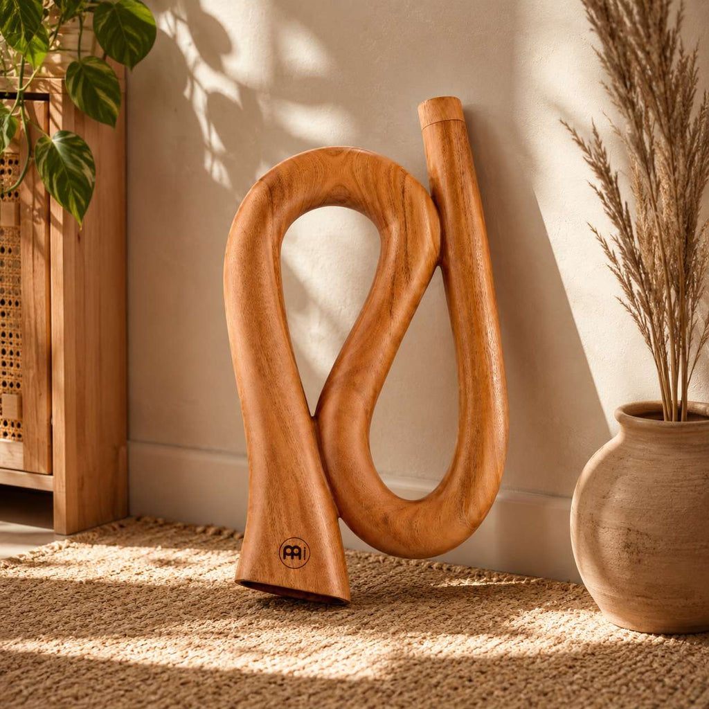 S-Shape Didgeridoo en Mahogany – 50 cm