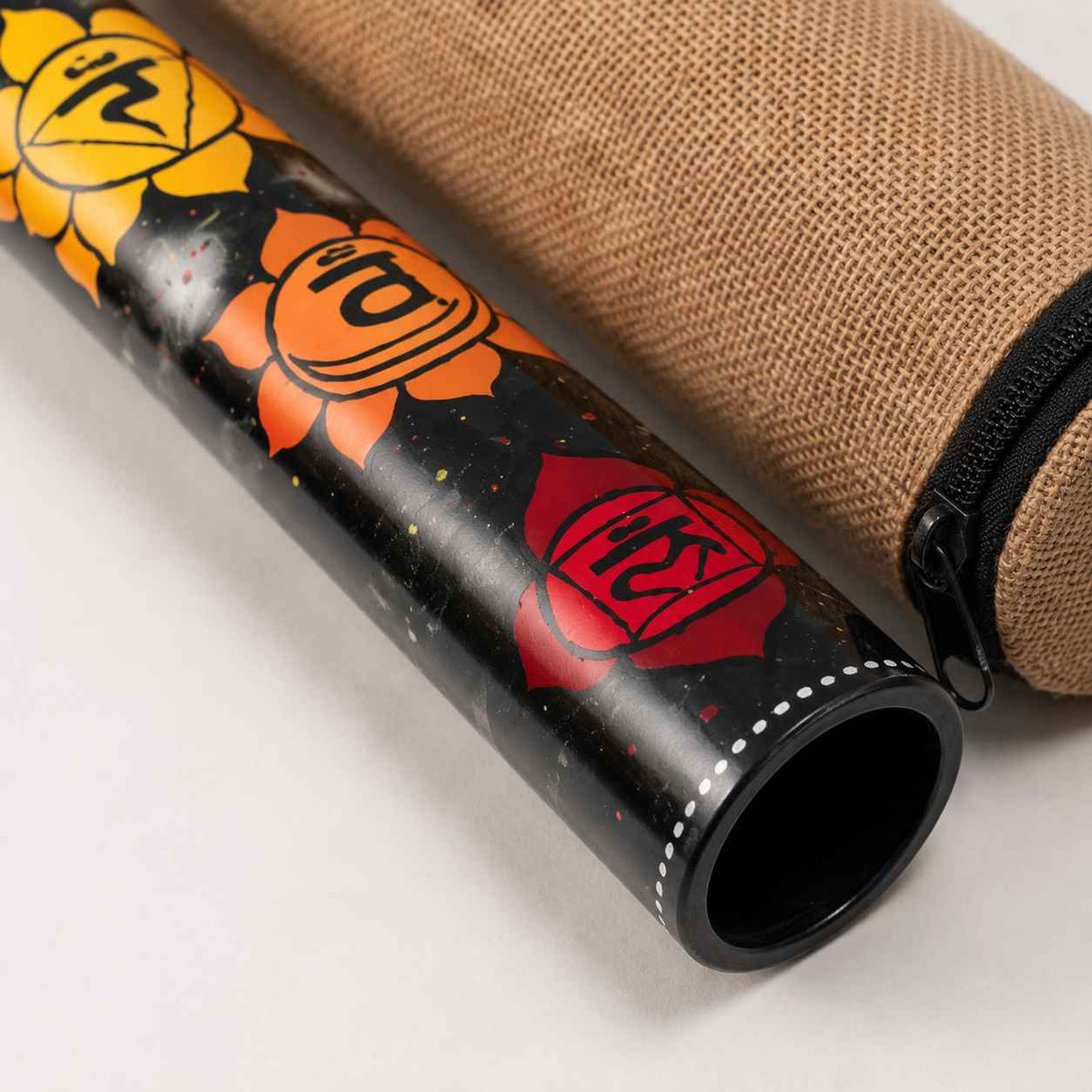 Didgeridoo Chakra Teleskop mit Tasche – Stimmung C, D, E, F