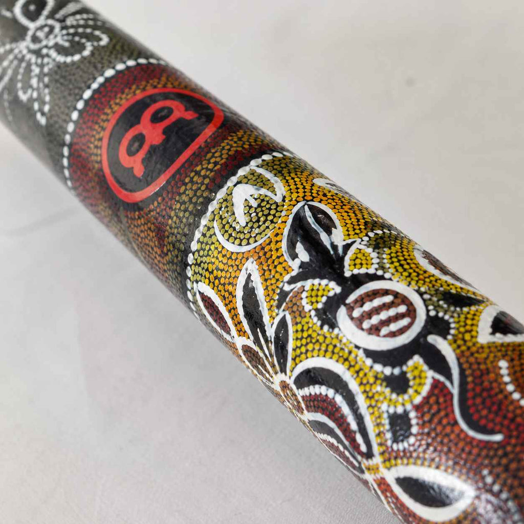 Didgeridoo Bambus Schwarz mit Handmalerei – Stimmung E