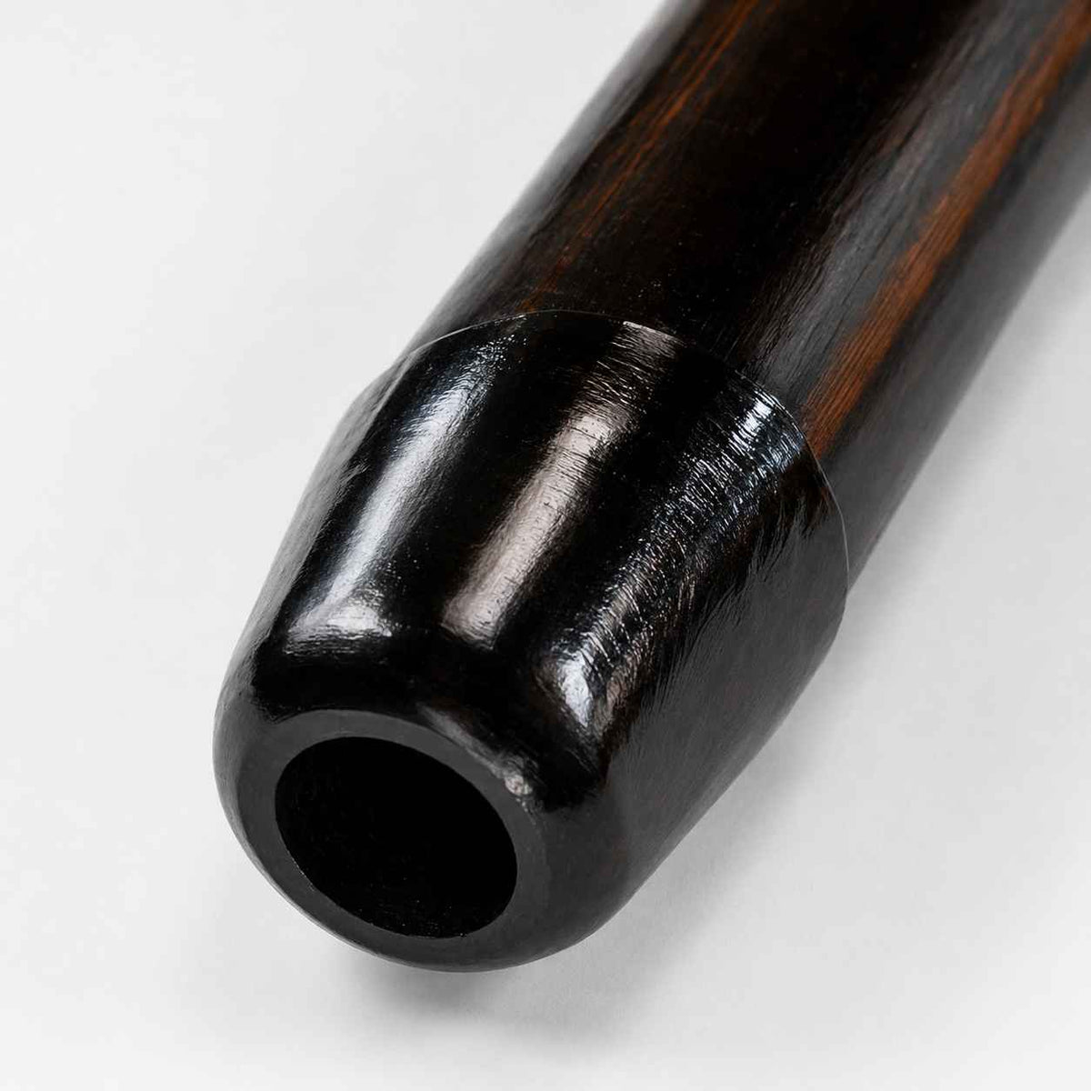Didgeridoo Schwarz mit Aboriginal-Motiven - tiefer Klang