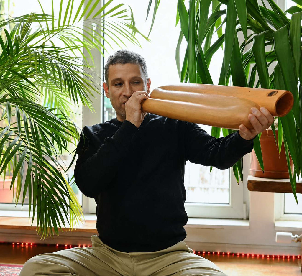 Z-Shape Didgeridoo en Mahogany - 64,3 cm