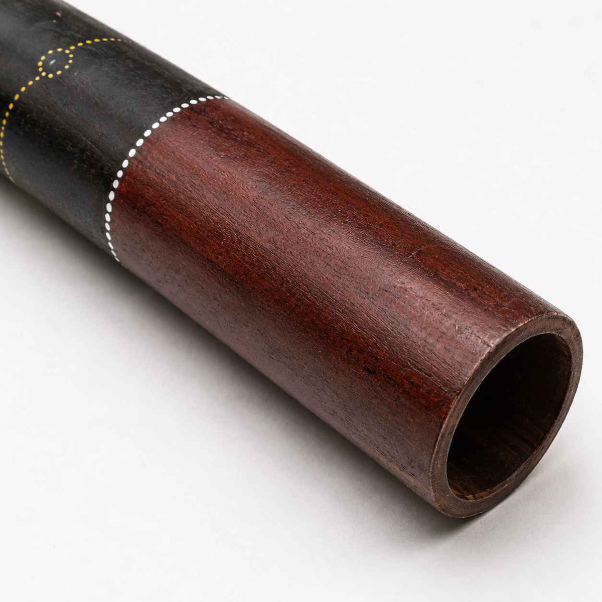 Didgeridoo Bambus Rot mit Handmalerei – Stimmung E