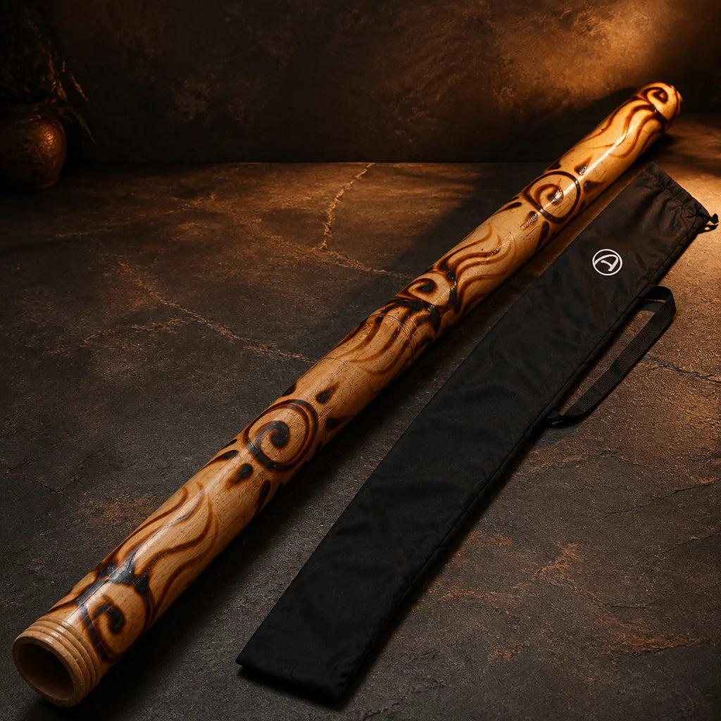 Didgeridoo aus Bambus mit tiefem warmem Klang