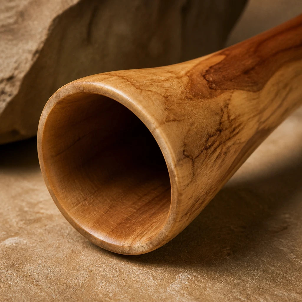 Didgeridoo aus Eukalyptus mit obertonreichem Klang