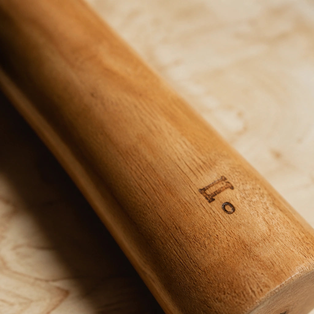Didgeridoo aus Mahagoni in B mit Naturfinish